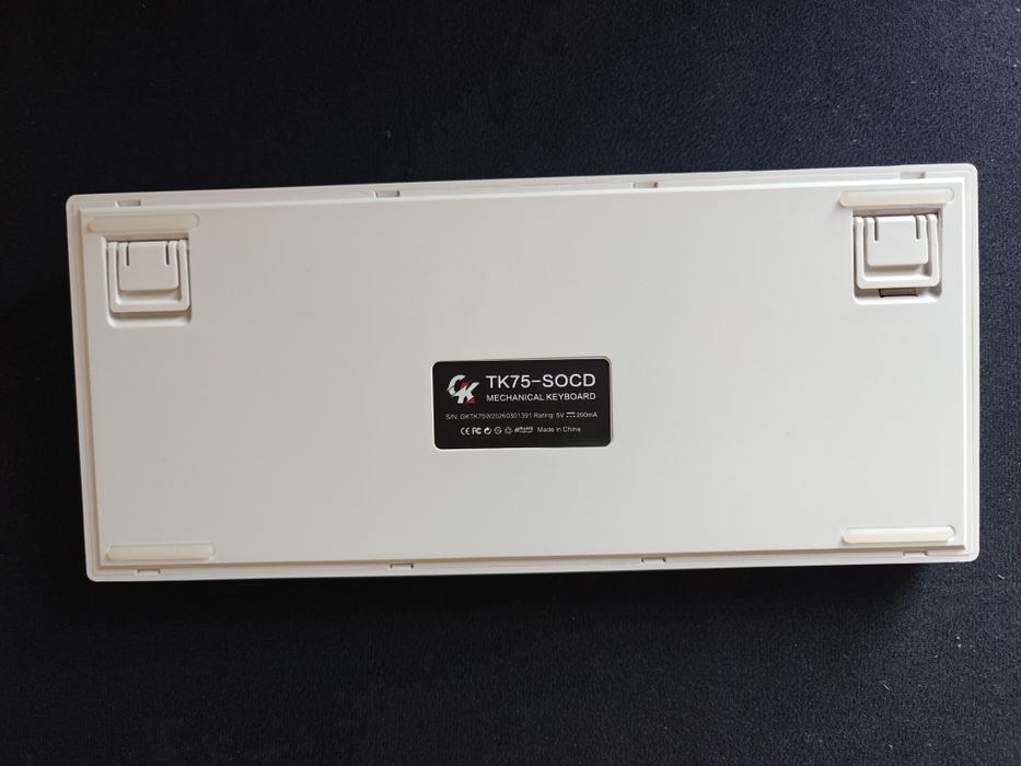 Teclado Mecânico Gaming GamaKay TK75-SOCD SnapTap Silent