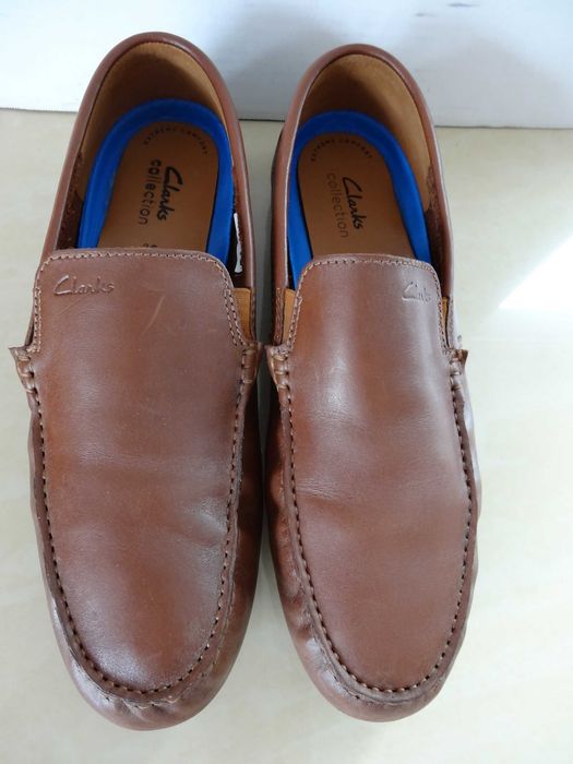 Buty CLARKS roz 46 Mokasyny SKÓRA