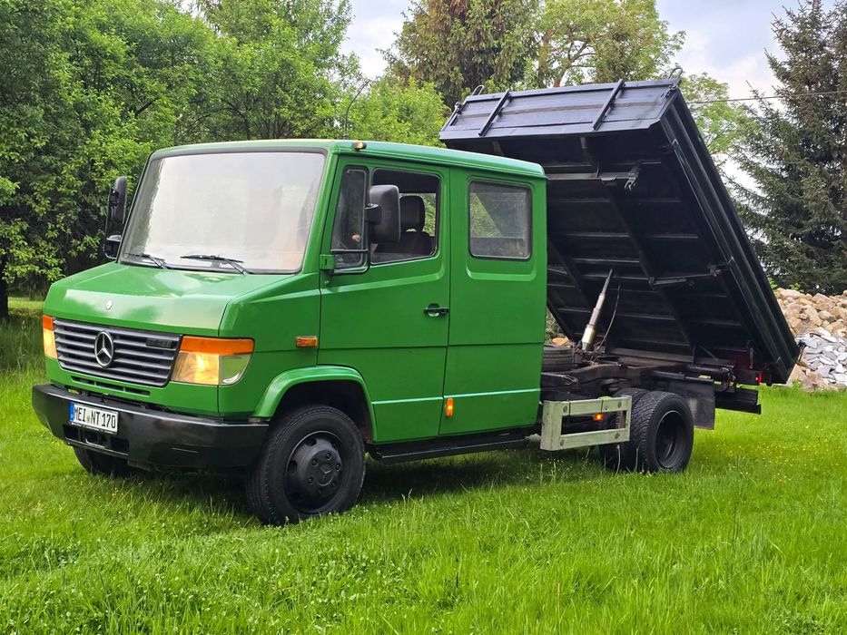 Mercedes-Benz VARIO 814d  Wywrotka Kipper tył/boki Na bliźniaku, Gotowe do Pracy !