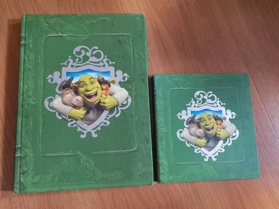 Shrek - 2 albumy z amuletami, 2008r.
