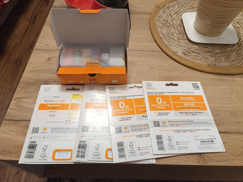 telefon komórkowy s-mobile 4 sim