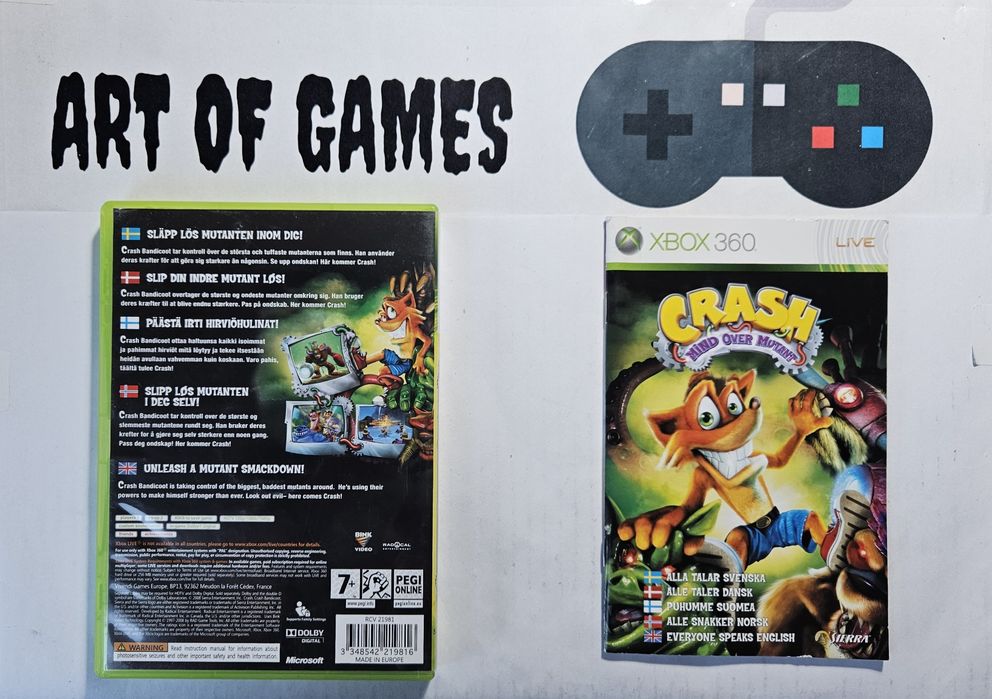 Crash Mind Over Mutant - Gry na Microsoft Xbox 360 - Allegro.pl