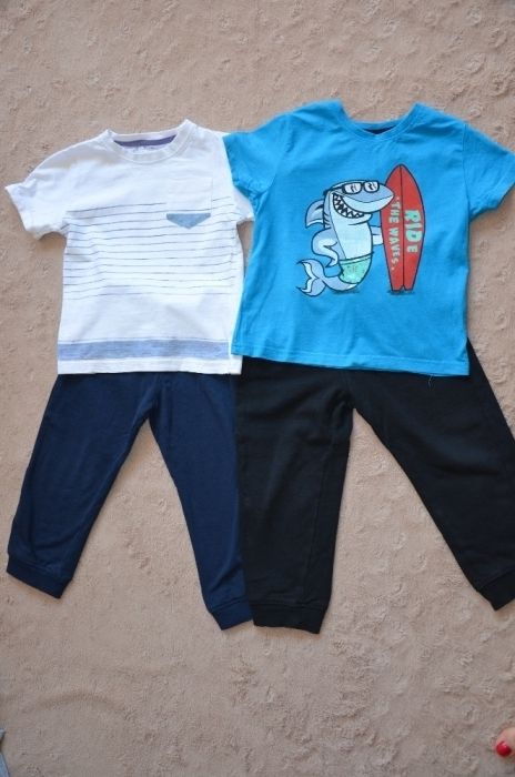 zestaw ubrań dla chłopca rozm. 98/104