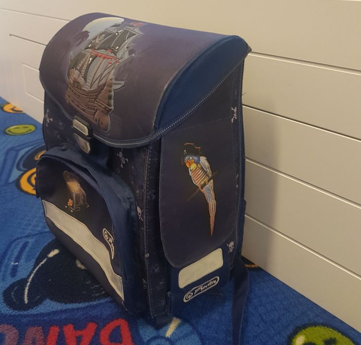 Plecak/ tornister Herlitz pirat. Piórnik gratis