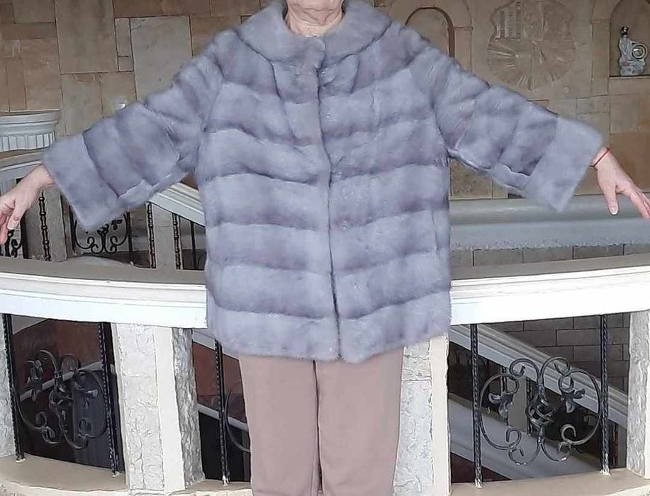 Полушубок норковый