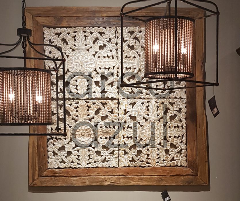 ARTESANAL: Cabeceira de Cama Mandala 170x170cm By Arcoazul
