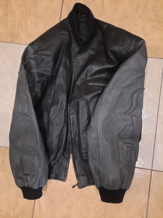 Kurtka skórzana bomberka