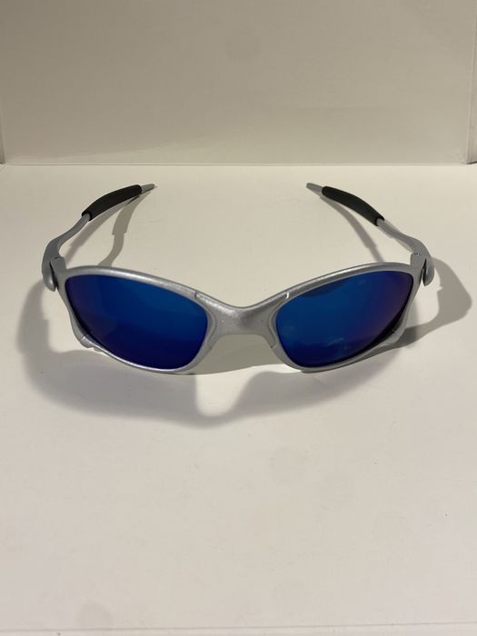 Juliet azul com haste cinza