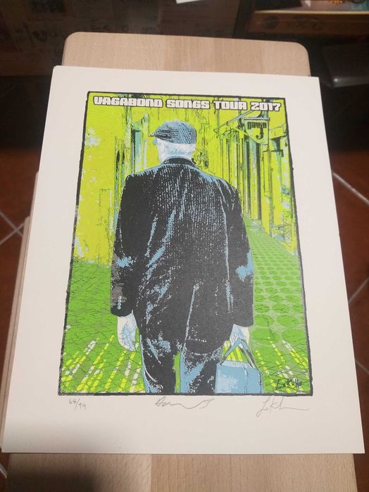 Print da Vagabond Tour, de David J., 2017