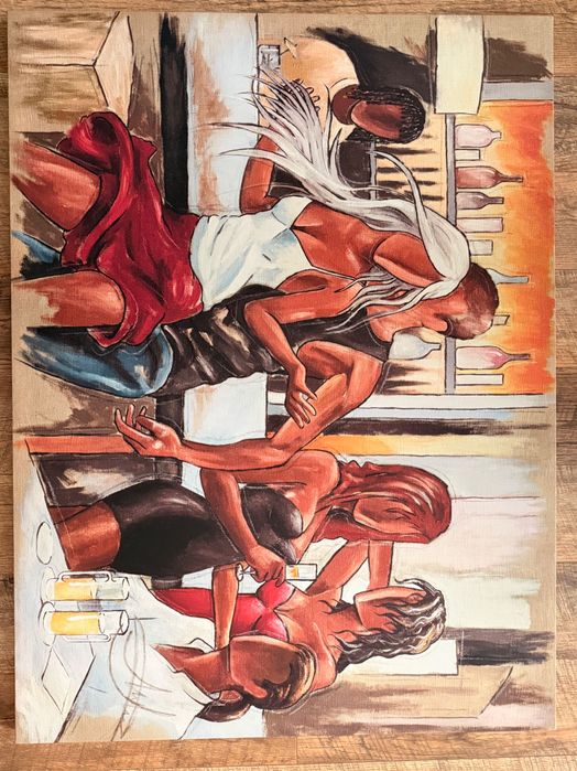 Obraz na ramie 85x113