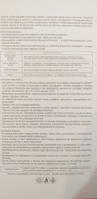 Półbuty męskie, skórzane, niebieskie FOX, rozmiar 43