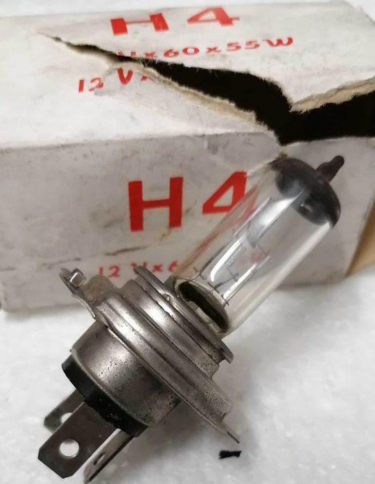 Lâmpadas auto P21 e H 4, novas