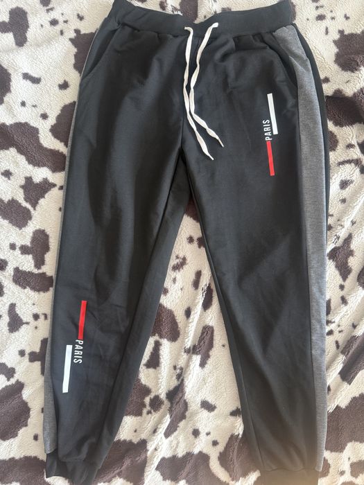 Spodnie dresowe męskie czarne L