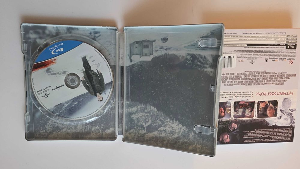 blu ray Pierwszy śnieg steelbook PL The Snowman