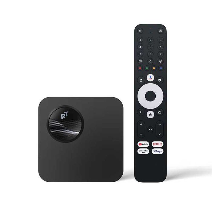 Смарт ТВ приставка RockTek GX1 NETFLIX 4/32 Гб Google TV 12 Smart Box