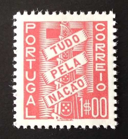Selo novo 1$00 - Tudo pela Nação - 1935