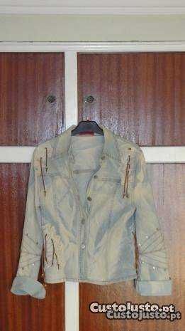 Casaco de senhora em ganga Classic Jeans