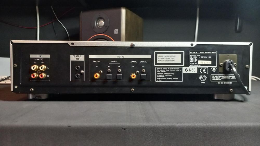 Minidisc SONY MDS-JV930 QS - modelo de topo