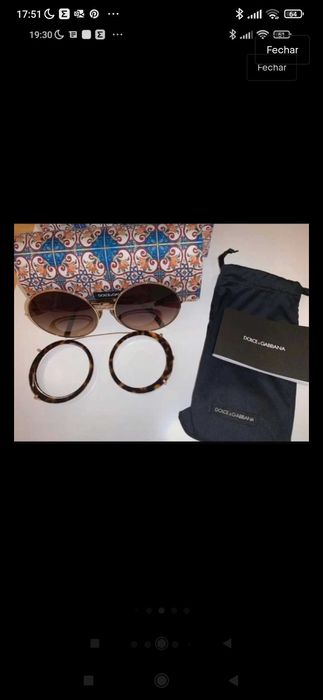 Óculos Dolce & Gabanna novos