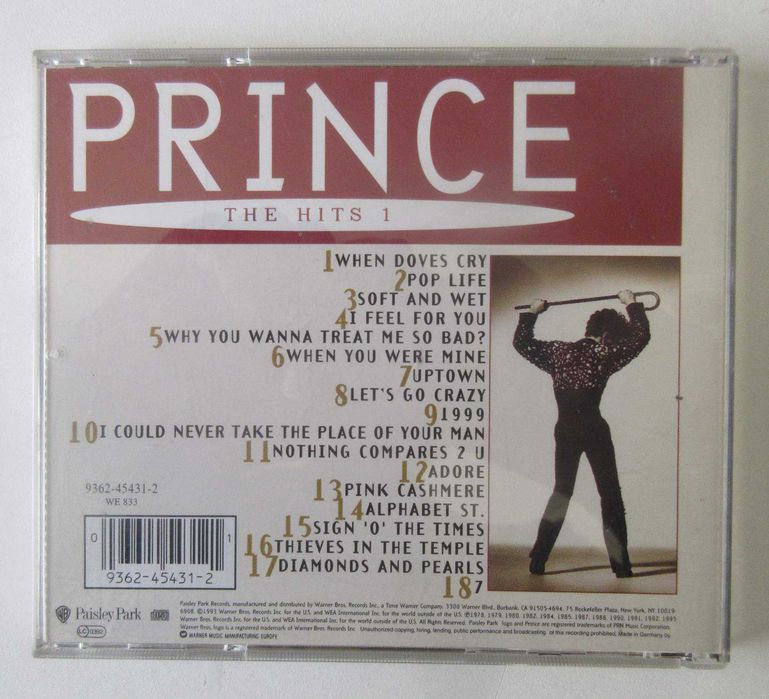 PRINCE - The Hits 1 (CD)