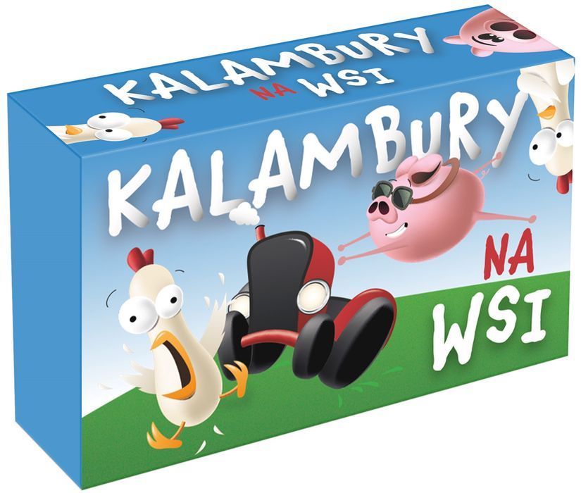 Gra Kalambury Na Wsi Mini Kangur Nowa Nieużywana