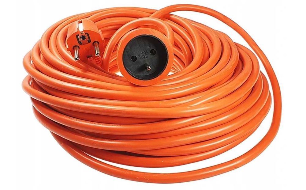 PRZEDŁUŻACZ 30M Ogrodowy Budowlany Kabel 3x2,5MM