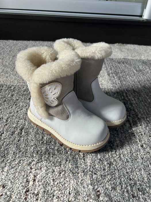 Детские зимние ботинки на меху, зимові дитячі черевики, дитяче взуття