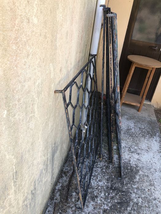 5 Grades em ferro forjado para janelas