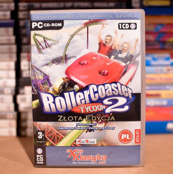 PC # Extra Klasyka - Roller Coaster Tycoon 2 PL