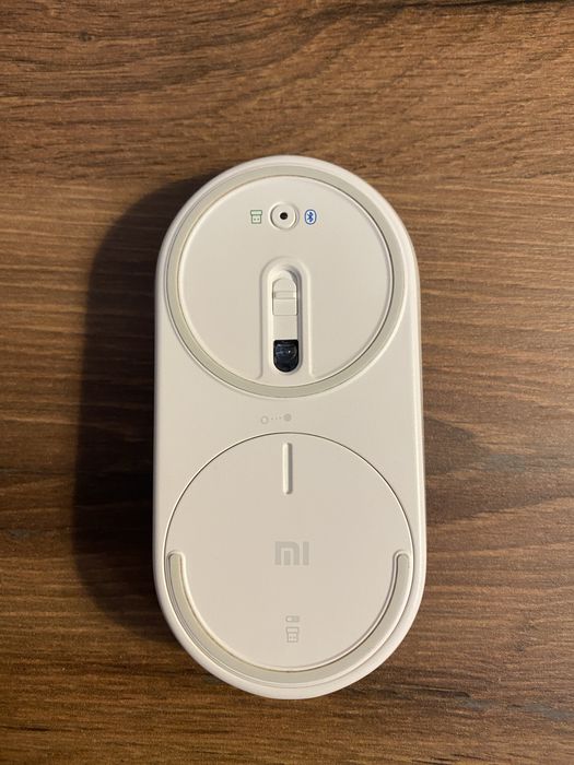 Миша мышь Xiaomi Portable Mouse (Bluetooth + 2.4G) — Silver XMSB02MW