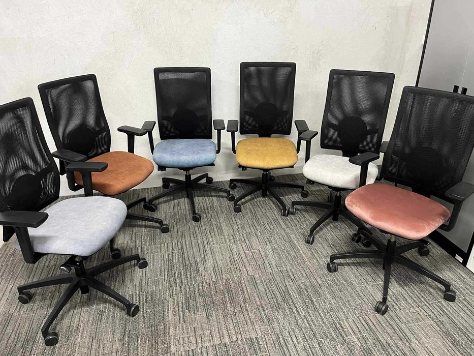 Fotel biurowy obrotowy ergonomiczny Dauphin TakeOver duża ilość!