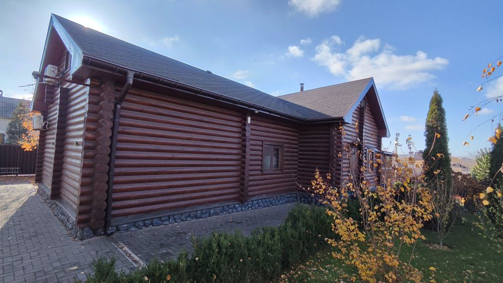 Элитный эко-дом (сруб сосна) Криворожский р-н на 25 сотках.