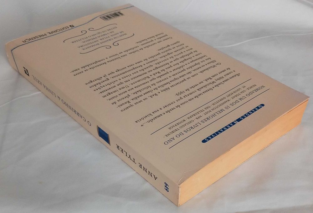 Livro O Carrinho de Linha Azul de Anne Tyle [Portes Grátis]