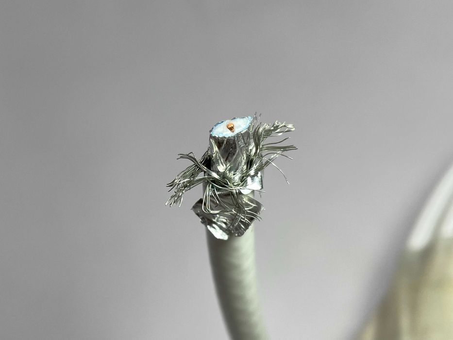 Кабель антенный, коаксиальный, CATV 20121, медь, 7мм, 81,5м, Germany