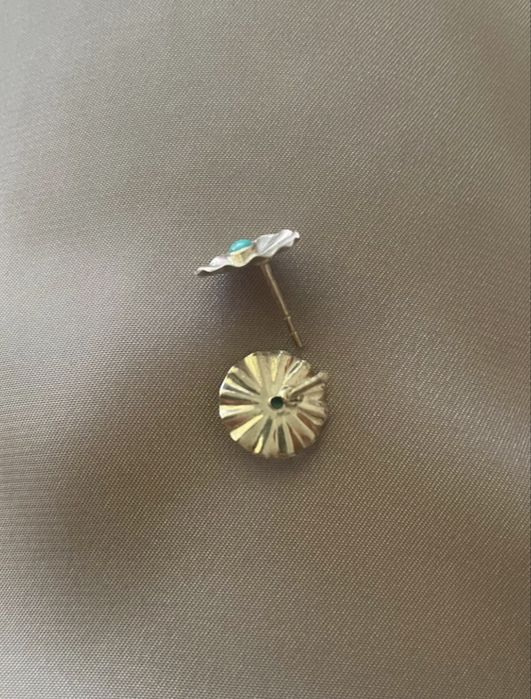 Brincos Prata de Lei 925 Banhados a Ouro Stone by Stone