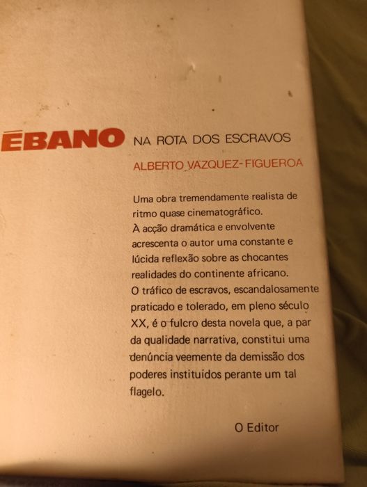 Ébano, Na rota dos Escravos