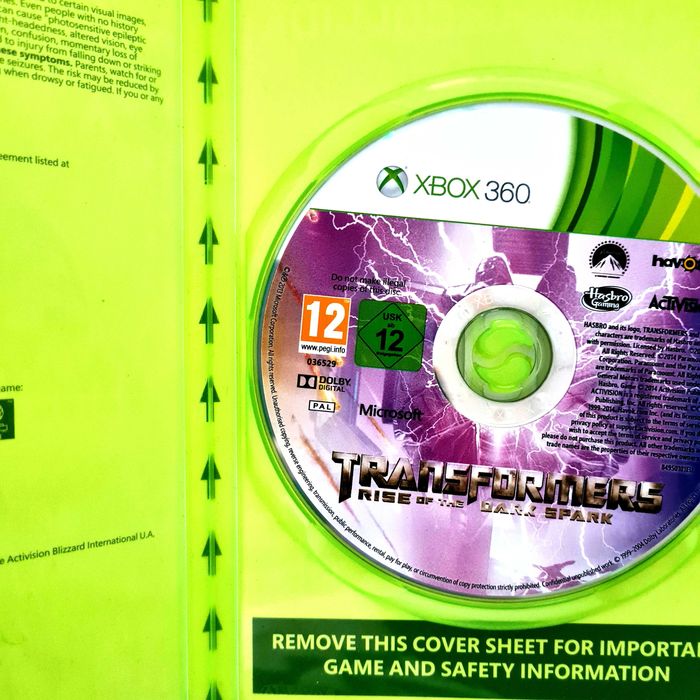 Transformers Rise Of The Dark Spark Xbox 360