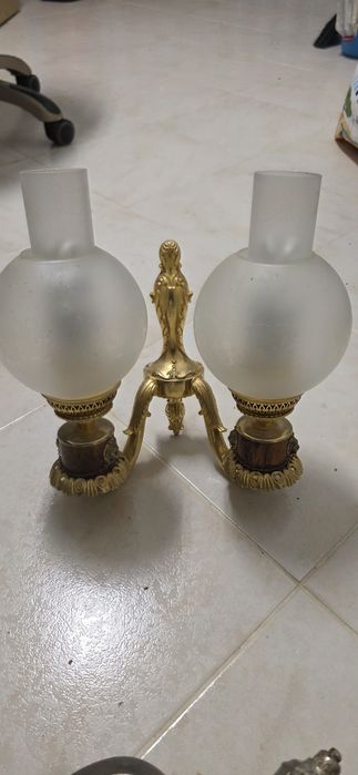 2 Candeeiros de Parede Vintage