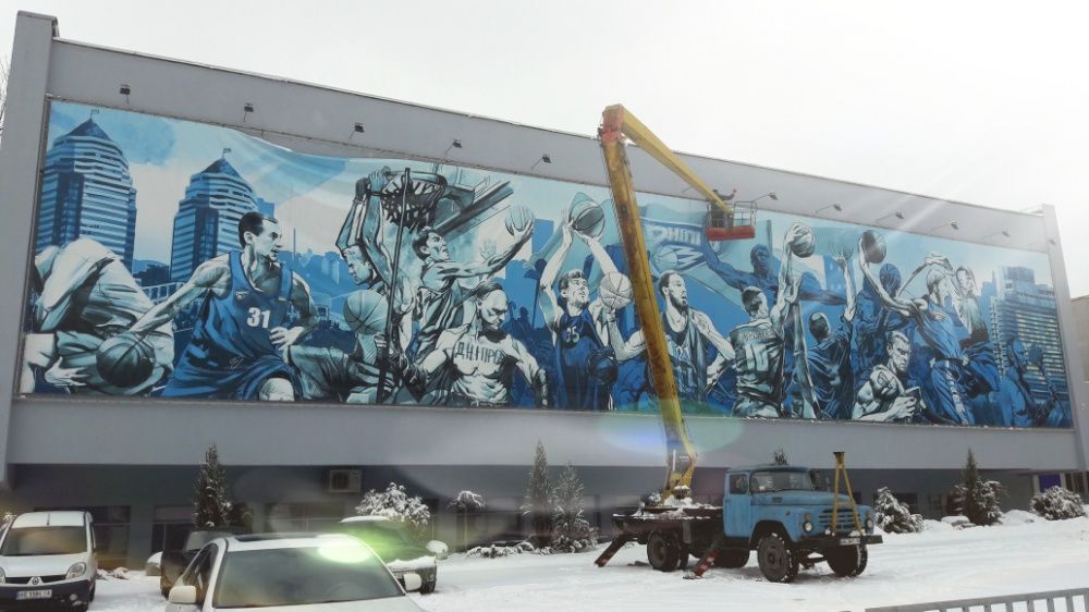 Автовышка - Спил деревьев