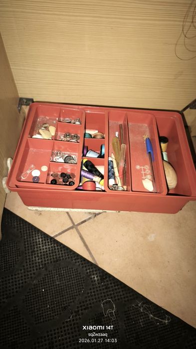 Máquina de costura oliva