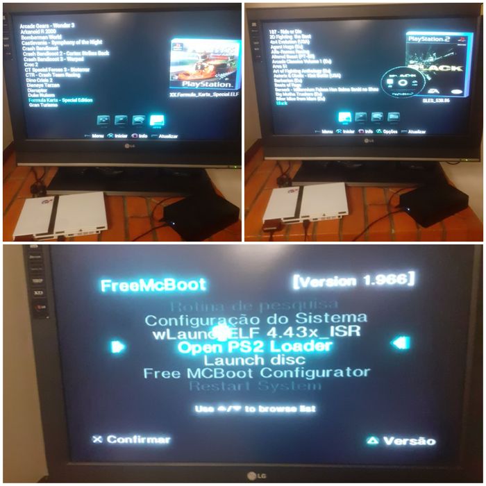 Ps2 slim sofmod hdd 1tb