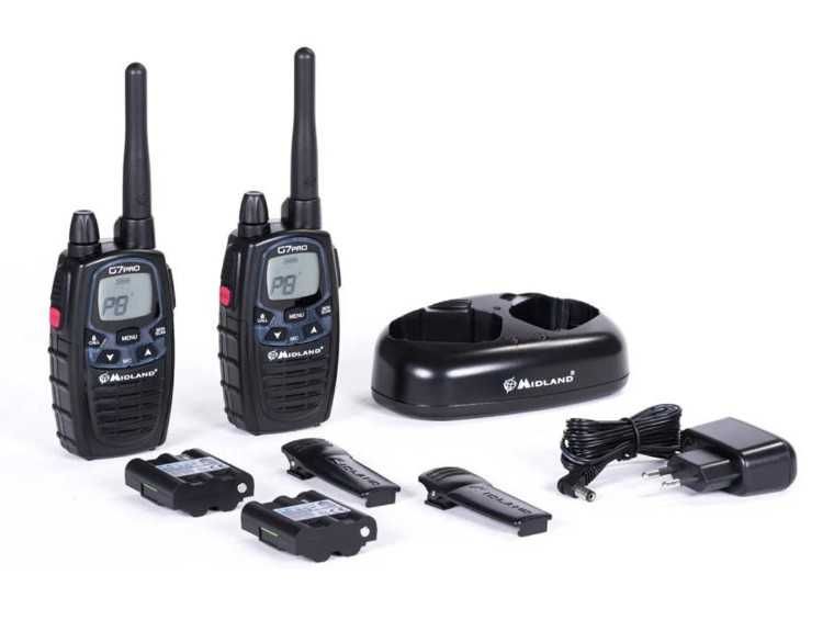 Walkie-Talkie MIDLAND G7 Pro - Até 12 Km , novo, garantia
