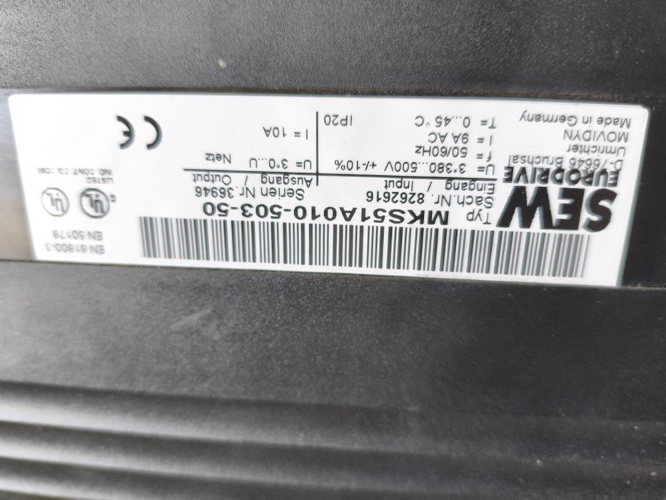 Serwowzmacniacz Sew MKS51A010 uszkodzony
