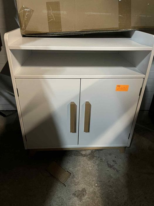 Nowa szafka biała, niska