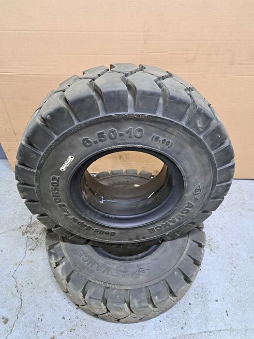 Opona pełna 6.50-10 Advance do wózka widłowego - nowa