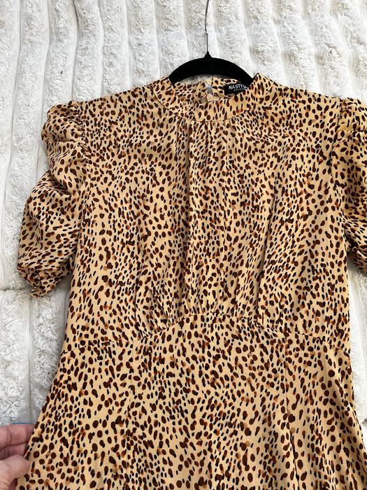 Сукня леопардовий принт