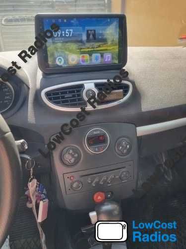 (NOVO) Rádio 2DIN 9"• Renault Clio 3 III | (2005 a 2014) • Android GPS • Mãos livres • CARPLAY • ANDROID AUTO