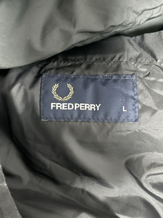 Пуховик Fred perry