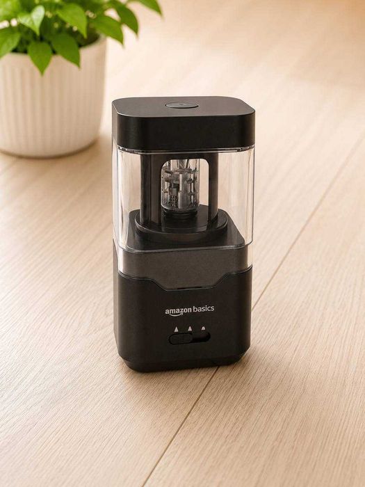 Elektryczna Temperówka do Ołówków USB Automatyczna Czarna