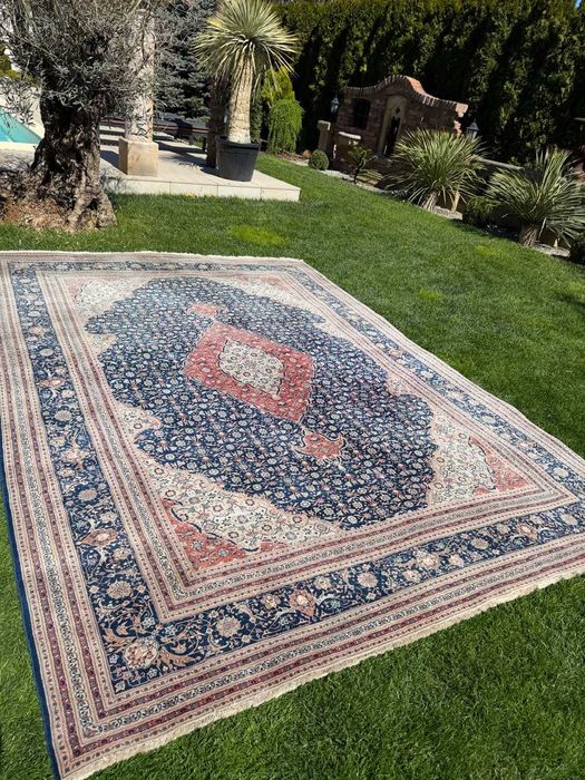 Dywan Perski kaszmir + jedwab Iran Ispahan 360x260 galeria 30 tyś
